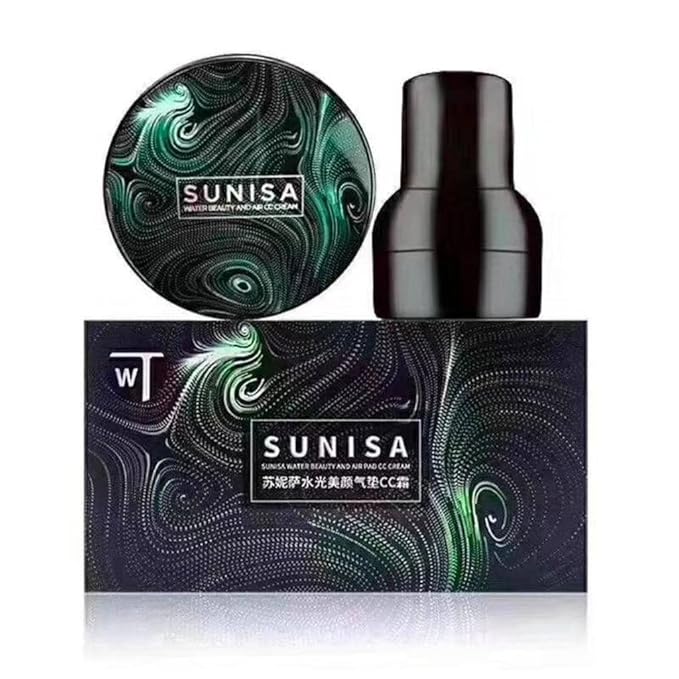 SUNISA Air Cushion BB Cream Isolation Nude Concealer Waterproof Matte Liquid Foundation