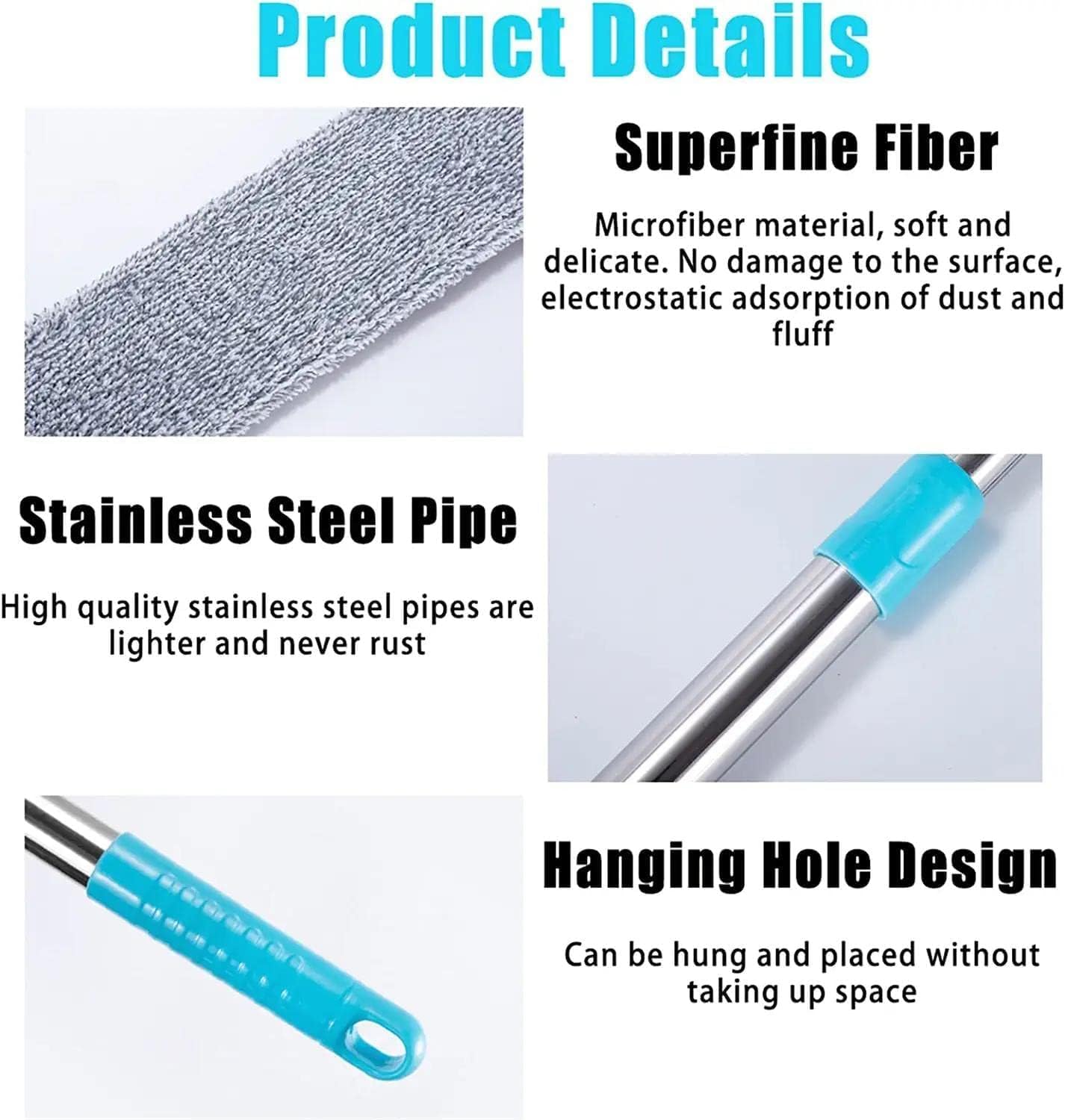 DODGE 'N WOLVES Gap Dust Cleaner Under Appliance Microfiber