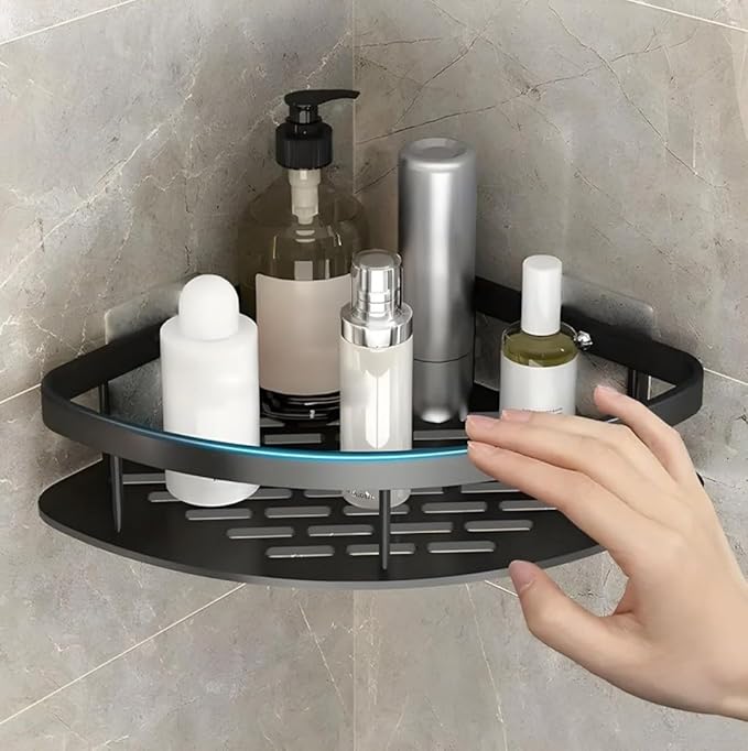 Hallstatt Self Adhesive Bathroom Corner Shelf for