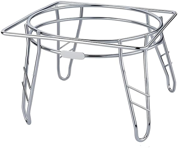 MAUKIR Water Matka and Pot Stainless Heavy Steel Jug Kitchen for Steel Rack Chrome