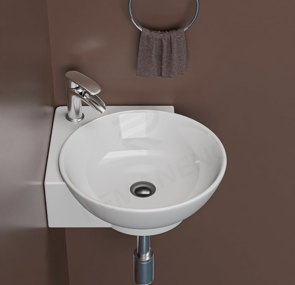 REMANENCE Wall Mounted Wash Basin for Bathroom