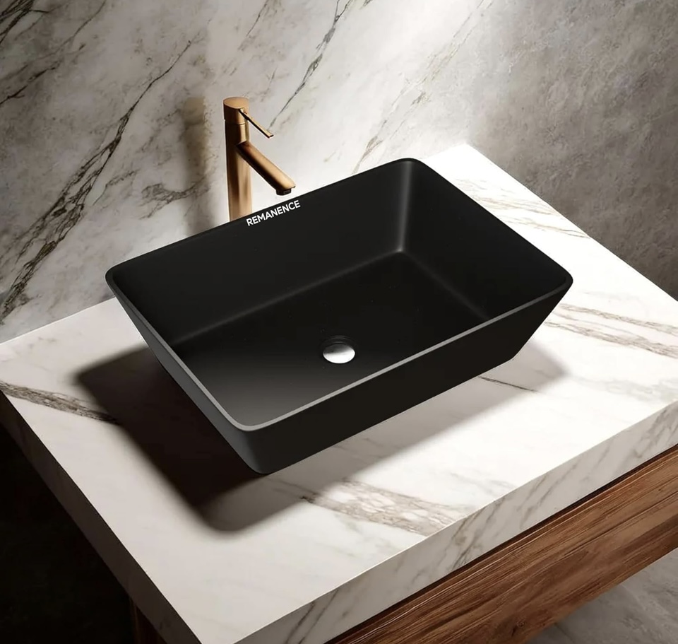 REMANENCE Granite Quartz Countertop Wash Basin
