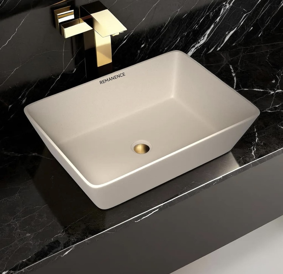 REMANENCE Granite Quartz Countertop Wash Basin |