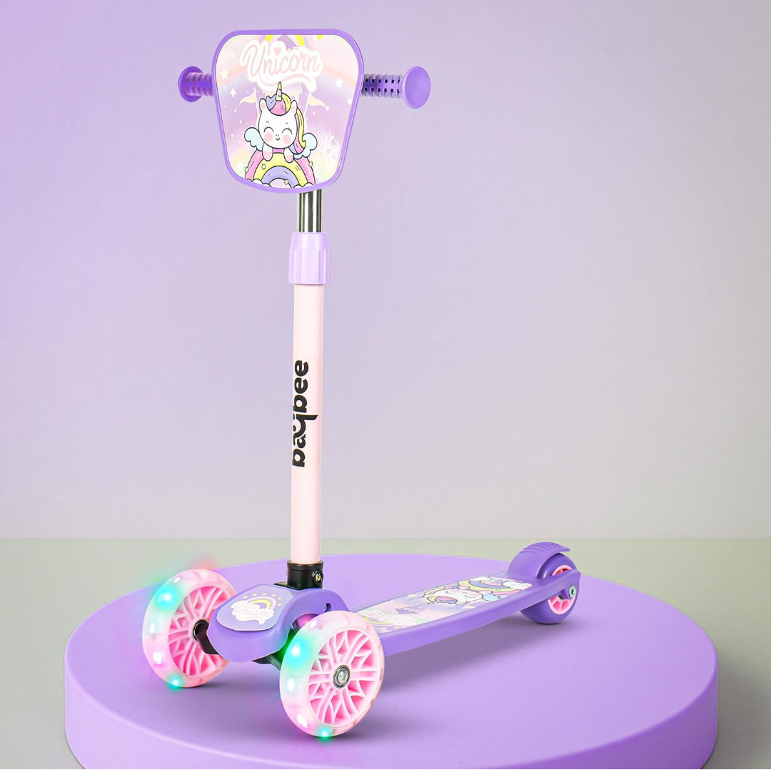 Baybee Joyster Kick Scooter for Kids with 4 Height Adjustable