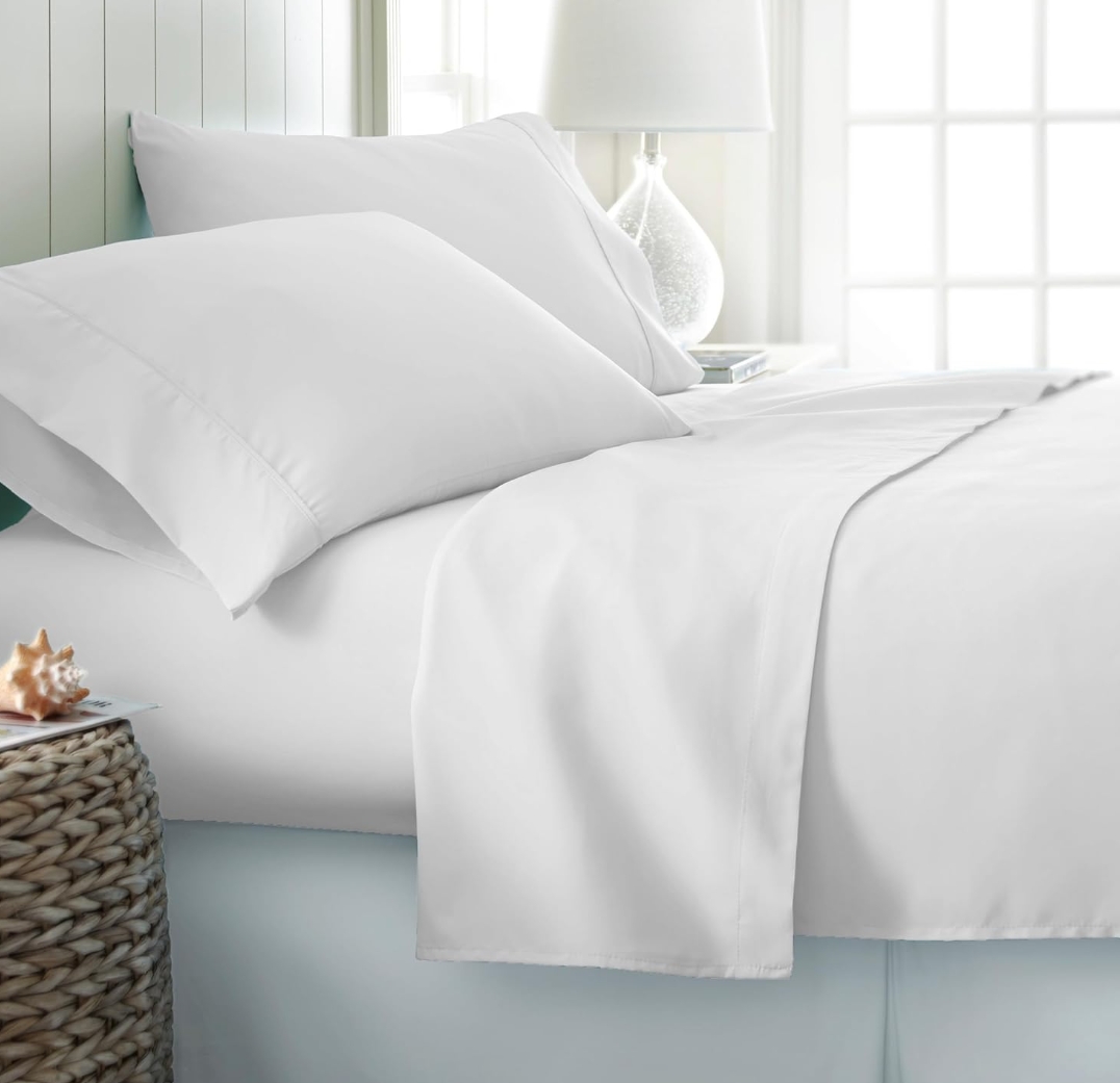 400TC 100% Egyptian Cotton King Size Fitted Bedsheet