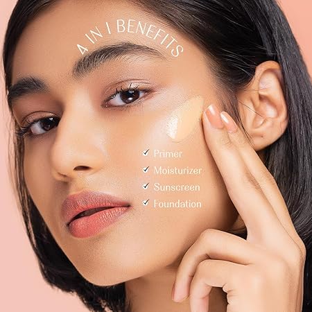 Lovechild Masaba Skip Everything Blurring Medium Coverage 4 In 1 Serum Skin Tint For All Skin Type