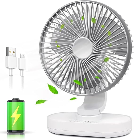 Rechargble Desktop Fan