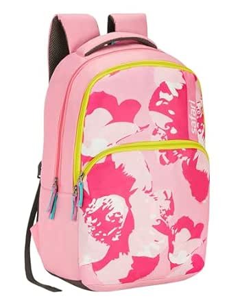 Safari Neoflora School Bag For Girls, Capacity - 36L, 2 Compartments Backpack For kids