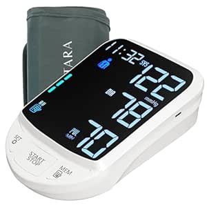 Antara AGEasy (Max Group) Automatic BP Monitor | Digital Blood Pressure Machine | Large 4.7” LED Display | Clinically Accurate | 2 Users Memory (180 Readings) | Adjustable Arm Cuff (22–42 cm) | 2-Year Warranty