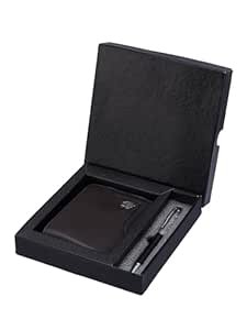 ZEVORA 2 in 1 Gift Combo Set for Men – Leather Wallet with Pen – Gift Box for Birthday, Anniversary, Corporate & Festive Gifting