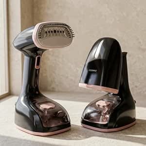 Domestica Steamx Garment Steamer for Clothes | Fast Heat-Up, Steam Lock | Anti-Leak & Foldable Design | 1500W | 25 g/min High Steam | Vertical & Horizontal Steaming | 180 ml Tank | Suits all Fabrics