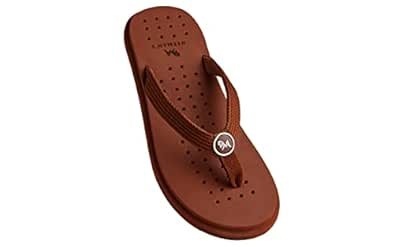 Neeman's Eco Flip Flops for Men | Comfortable Outdoor Indoor Fashionable Slippers for Boys | Rubber Flat Slip On Flexible | Everday Comfort | Lightweight Soft Chappal